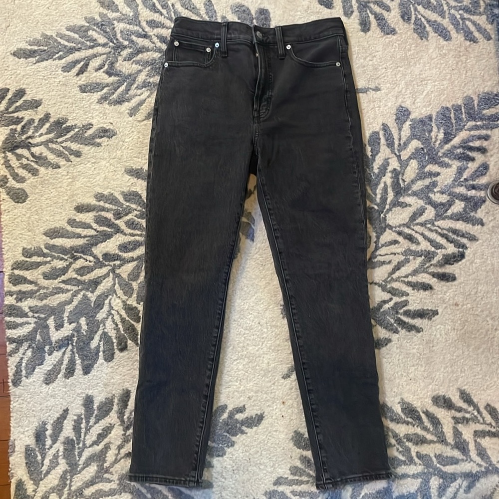 Madewell Black Perfect Vintage Slim Jeans 27